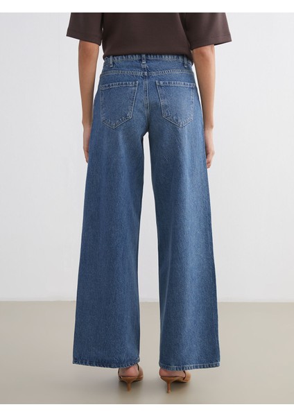 Yeni Sezon Wideleg Kadın Jean Pantolon fırsatları