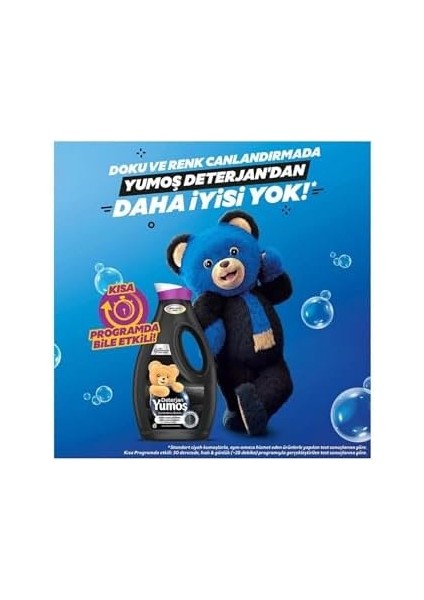 Yumoş Sıvı Deterjan Siyahlar Için Canlandırıcı Bakım 1690 ml
