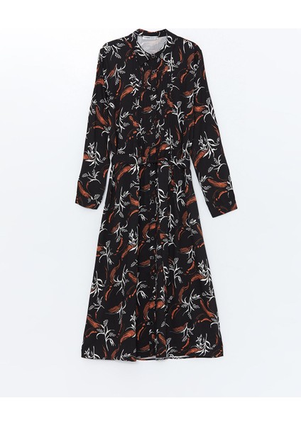 Yeni Sezon Desenli Kadın Gömlek Elbise indirimleri