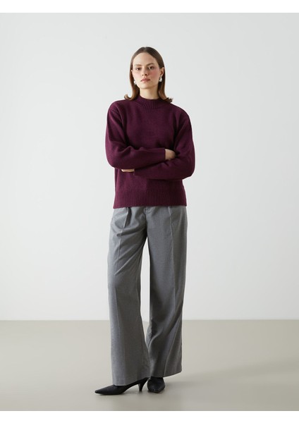 Yeni Sezon Dik Yaka Kadın Triko Kazak fiyatları