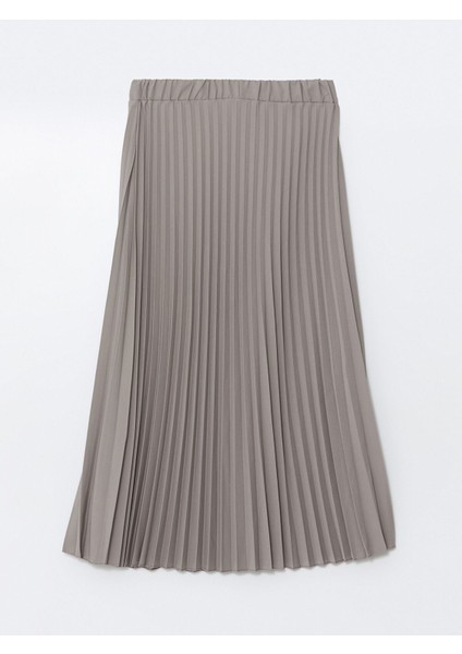 Yeni Sezon Beli Lastikli Kadın Pileli Etek indirimleri