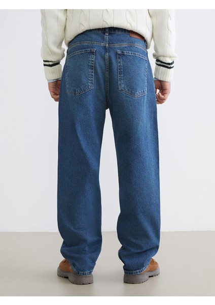 Yeni Sezon Baggy Fit Erkek Jean Pantolon fırsatları