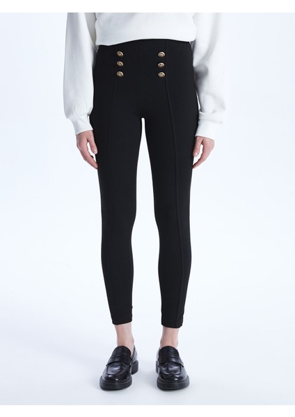 Yeni Sezon Kadın Ekstra Dar Fit Düz Pantolon fırsatları