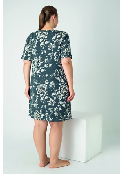 Kadın Battal Viskon Kısakol Gecelik C840-913 fiyatları