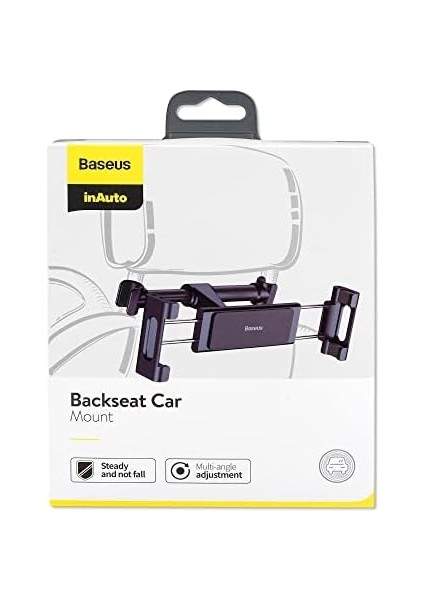 Backseat, Arka Koltuk Araç/otomobil Içi Cep Telefonu Tutucu, Siyah, Arka Koltuk Kafa Kısmı Demirlerine Takılır, 360 Derece Dönüş modelleri