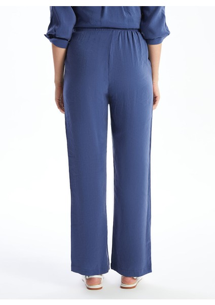 Yeni Sezon Beli Lastikli Loose Fit Kadın Pantolon fırsatları