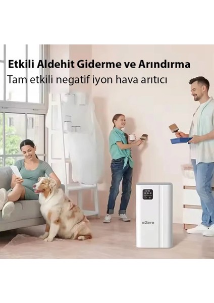 Ultra Clear Uv Etkili Hava Temizleyici Bakteri Öldürme Polen Filtreleme Iyon+Hepa+Uv 3 Katmanlı Turbo Filtre modelleri