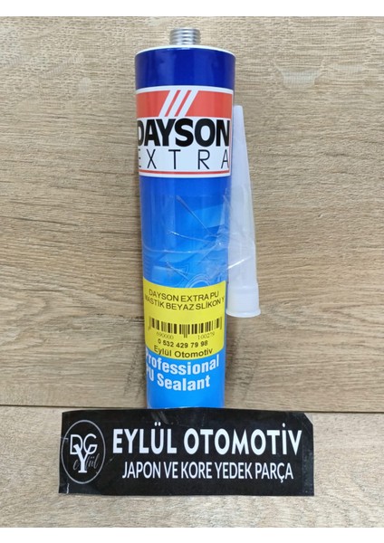 Pu Mastik Beyaz Slikon Yapştırıcı