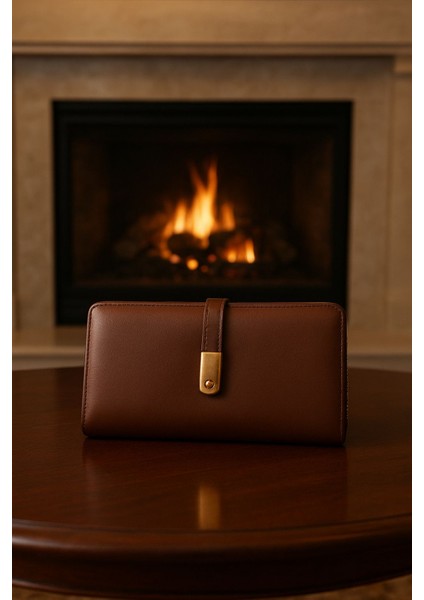 Gold Detaylı Kadın Cüzdan