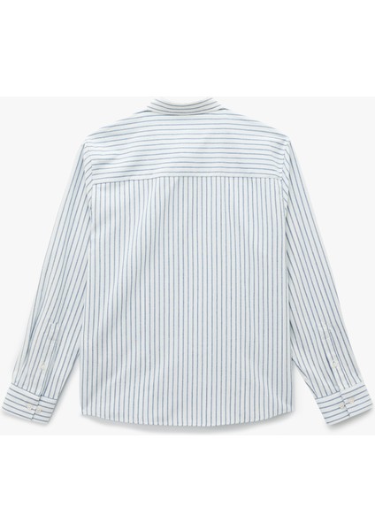 Regular Fit Klasik Yaka Viskon Karışımlı Uzun Kollu Gömlek fiyatları