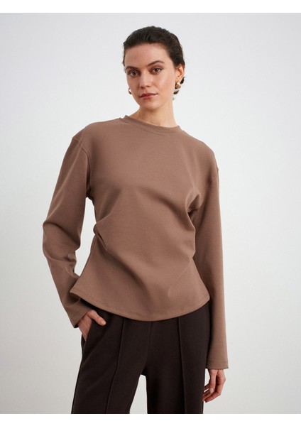 32280 Yanları Büzgülü Top-Vizon