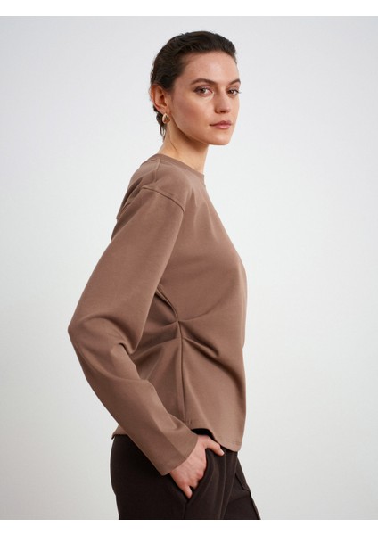 32280 Yanları Büzgülü Top-Vizon modelleri