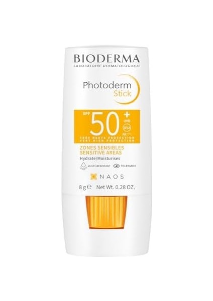 Bioderma Photoderm Stick SPF50+ Göz Çevresi, Dudak, Hassas Bölgeler Yüksek Korumalı Stick Güneş Koruyucu 8 gr