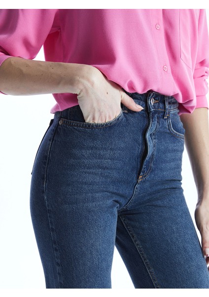 Yeni Sezon Mom Fit Kadın Jean Pantolon modelleri