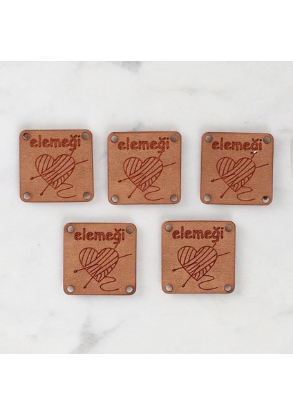 Loren Crafts Elemeği Deri Arma 5 Adet - 1571