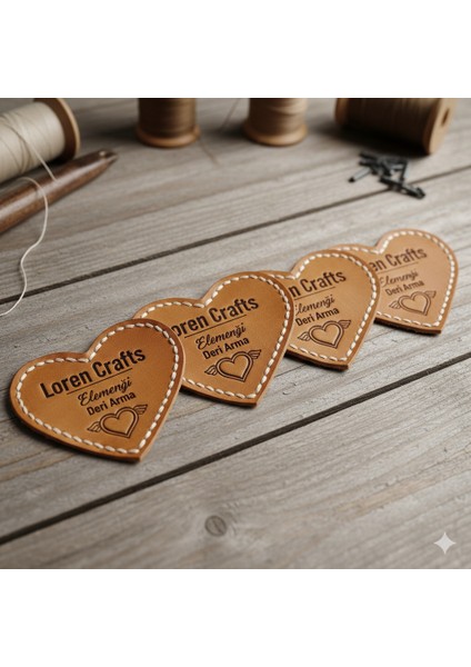 Loren Crafts Elemeği Deri Arma 5 Adet - 1571 modelleri