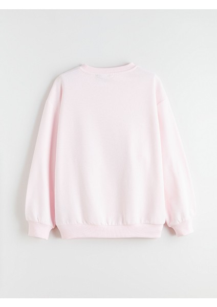 Yeni Sezon Bisiklet Yaka Minecraft Baskılı Kız Çocuk Sweatshirt fırsatları