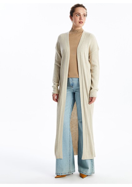 Yeni Sezon Şal Yaka Düz Uzun Kollu Kadın Triko Hırka fiyatları