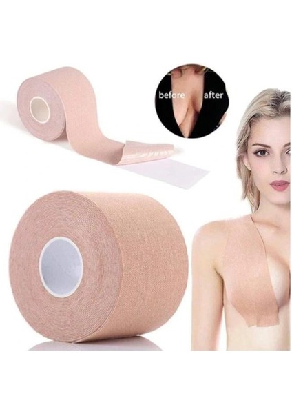 Gögüs Dikleştirici Bant 5 cm x 5 M