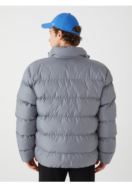 Yeni Sezon Standart Kalıp Dik Yaka Erkek Şişme Mont indirimleri