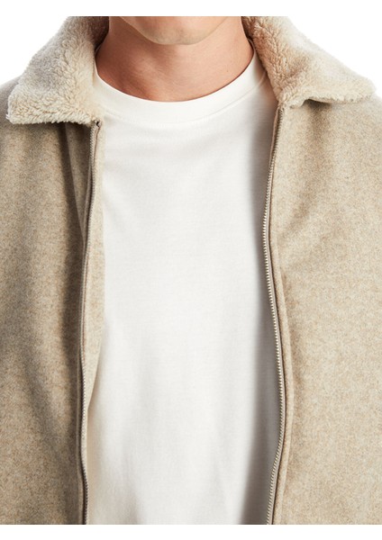 Yeni Sezon Standart Kalıp Gömlek Yaka Erkek Kaşe Mont modelleri