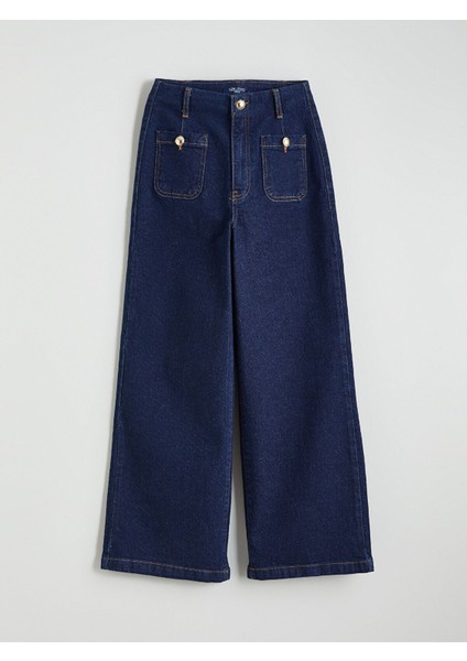 Yeni Sezon Wideleg Kadın Jean Pantolon
