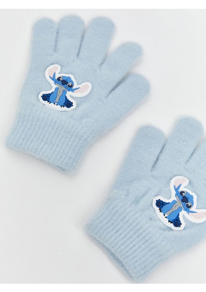 Yeni Sezon Lilo ve Stitch Baskılı Kız Çocuk Eldiven modelleri