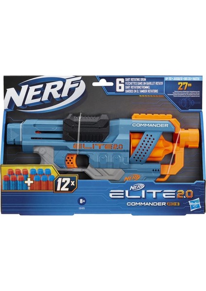 Bfs E9485 Nerf Elite 2.0 Commander +8 Yaş