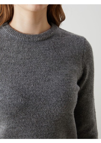 Yeni Sezon Bisiklet Yaka Kadın Triko Kazak modelleri