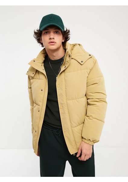 Yeni Sezon Rahat Kalıp Kapüşonlu Erkek Mont fiyatları