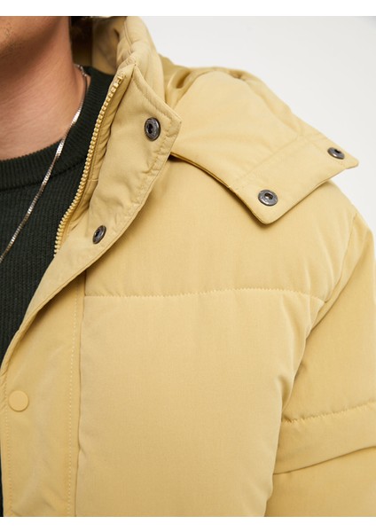 Yeni Sezon Rahat Kalıp Kapüşonlu Erkek Mont fırsatları