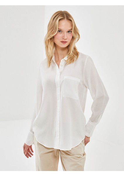 Yeni Sezon Loose Fit Kadın Gömlek