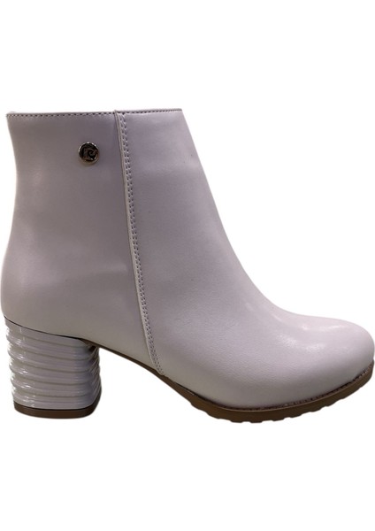Orijinal Pierre Cardin 55158 Topuklu Fermuarlı Bayan Bot