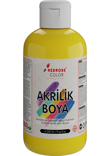 Rose Sarı Akrilik 250 gr