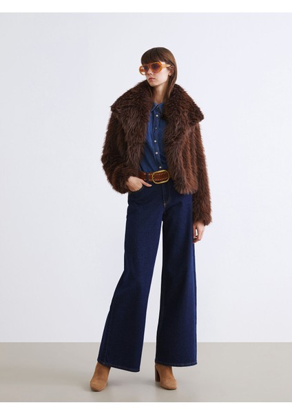 Yeni Sezon Wideleg Kadın Jean Pantolon