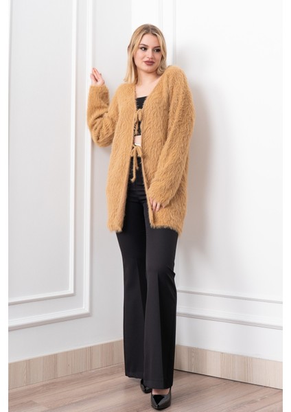 Softcloud Peluş Bağcıklı Cozy Hırka fiyatları