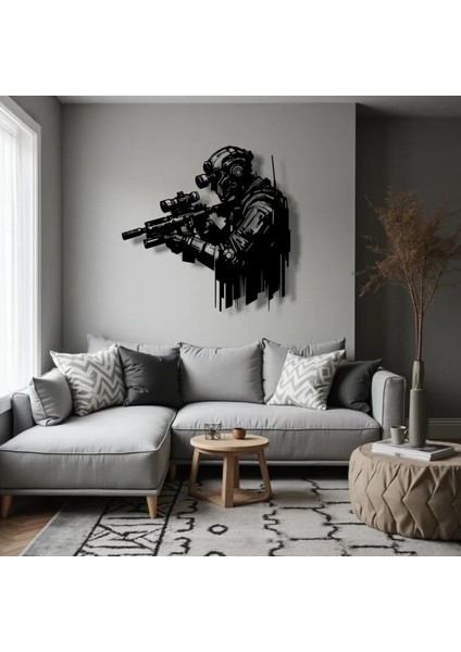 Asker Figürü Metal Duvar Dekoru – Güç, Disiplin ve Cesaretin Sembolü fiyatları