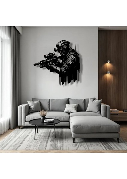 Asker Figürü Metal Duvar Dekoru – Güç, Disiplin ve Cesaretin Sembolü modelleri