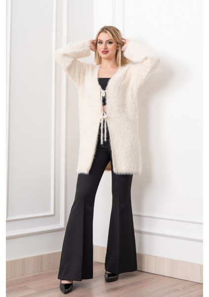 Softcloud Peluş Bağcıklı Cozy Hırka fırsatları