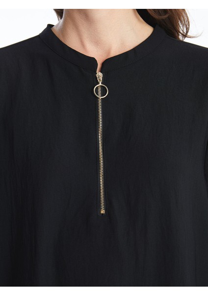 Yeni Sezon Bisiklet Yaka Kadın Bluz modelleri