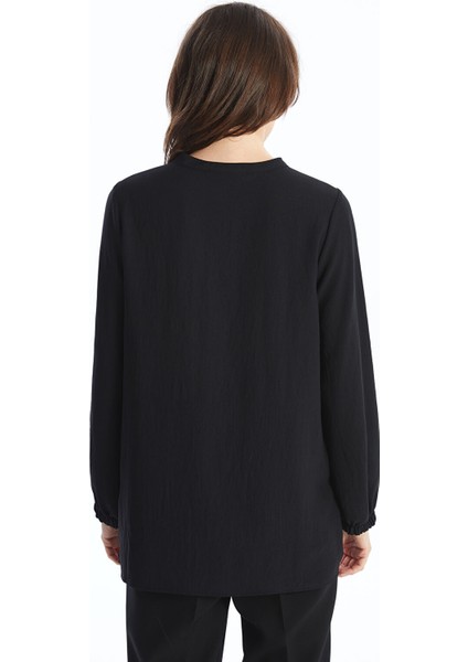 Yeni Sezon Bisiklet Yaka Kadın Bluz fırsatları