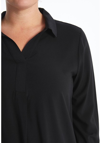 Yeni Sezon Gömlek Yaka Kadın Bluz modelleri