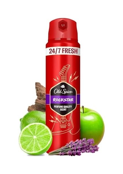 Old Spice Rockstar Erkek Sprey Vücut Deodorantı 150 ml fiyatları