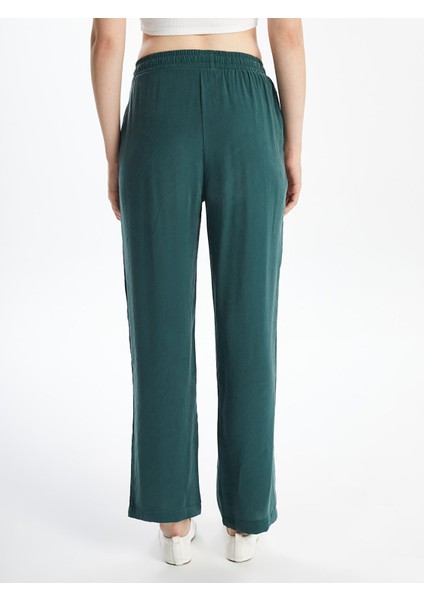 Yeni Sezon Beli Lastikli Loose Fit Kadın Pantolon fırsatları