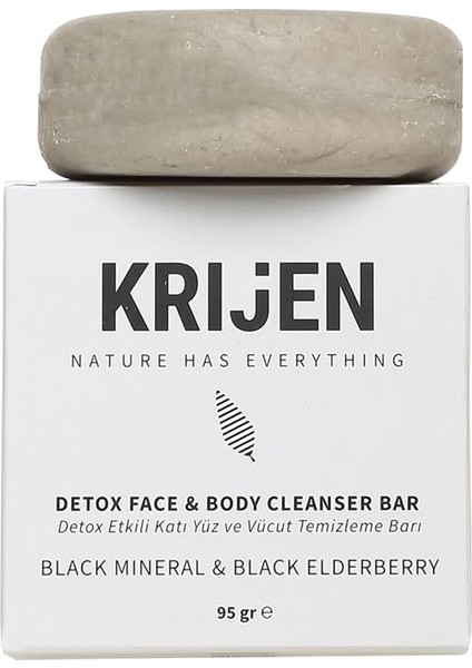 Detox Etkili Siyah Mineral & Kara Mürver Yüz ve Vücut Temizleme Barı fiyatları