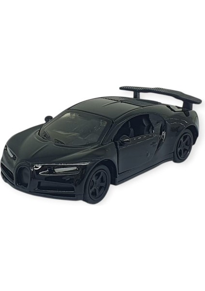 Çek Bırak Metal Küçük Arabalar 8 cm - 6411A-20 - Siyah