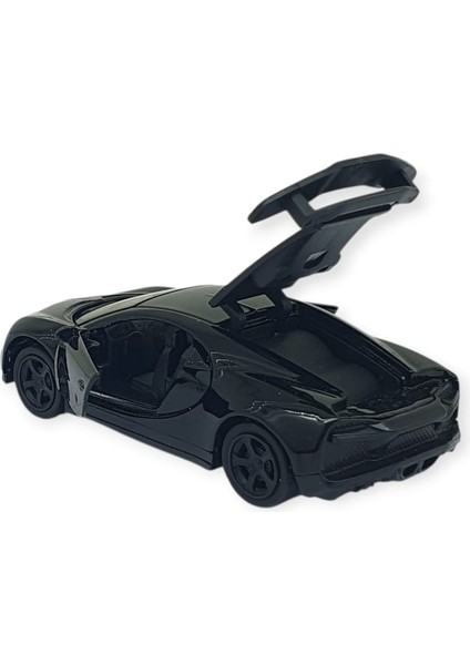 Çek Bırak Metal Küçük Arabalar 8 cm - 6411A-20 - Siyah indirimleri