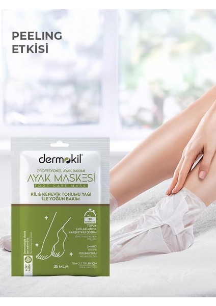 Dermokil Kil & Kenevir Yağli Ayak Maskesi (35 Ml) modelleri