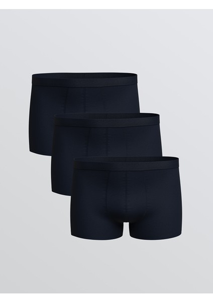 Yeni Sezon Standart Kalıp Pamuklu Esnek Erkek Boxer 3'lü