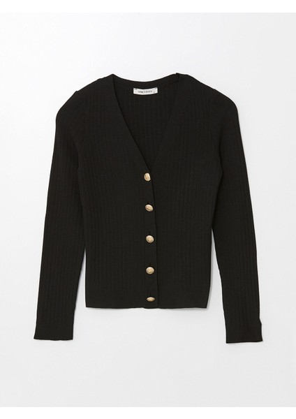 Yeni Sezon V Yaka Kadın Triko Hırka indirimleri